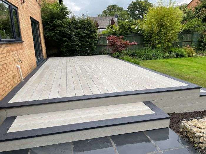 Back-garden-decking Back garden decking