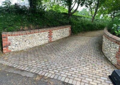 Brickwork landscape work 1